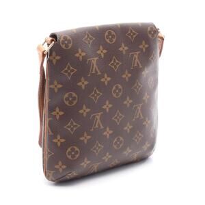 Louis Vuitton Short Shoulder Brown Salsa Monogram Bag Musette